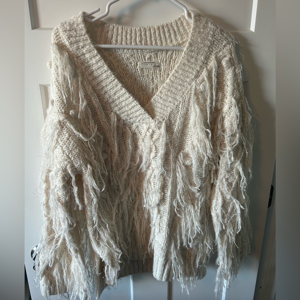 Anthropologie oversized sweater - size XXS brand new with tags.